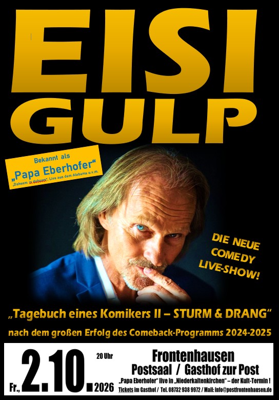 Kultur im Gasthof zur Post Frontenhausen